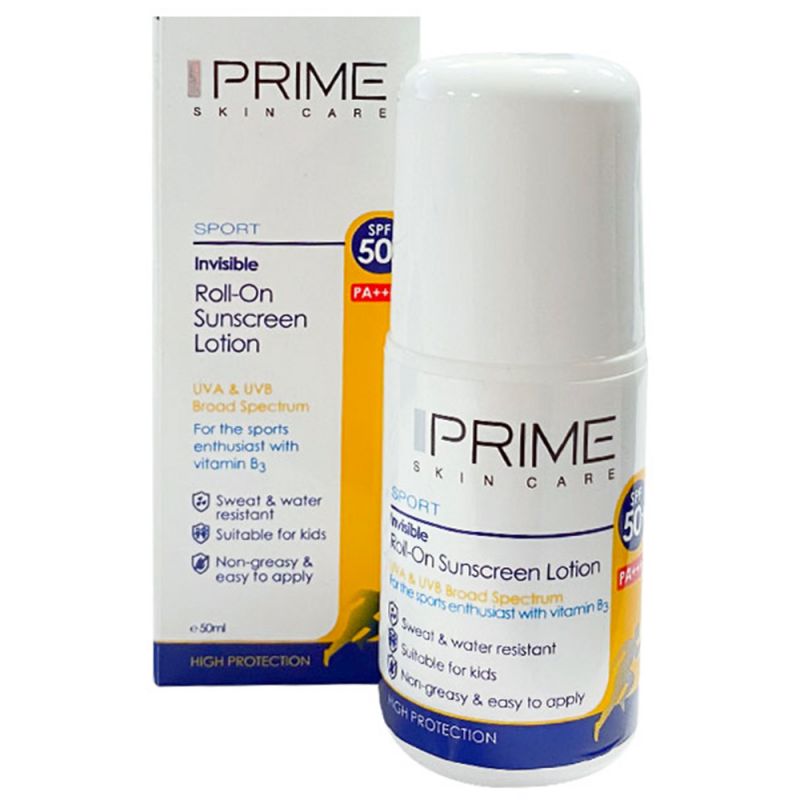 لوسیون ضدآفتاب رول-آن +SPF50 پریم