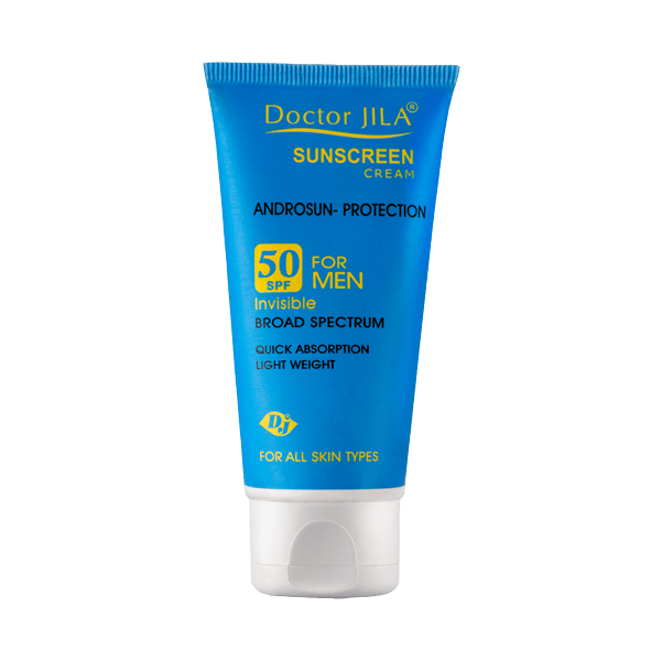 کرم ضد آفتاب SPF50 آندروسان-پروتکشن مناسب آقایان دکتر ژیلا