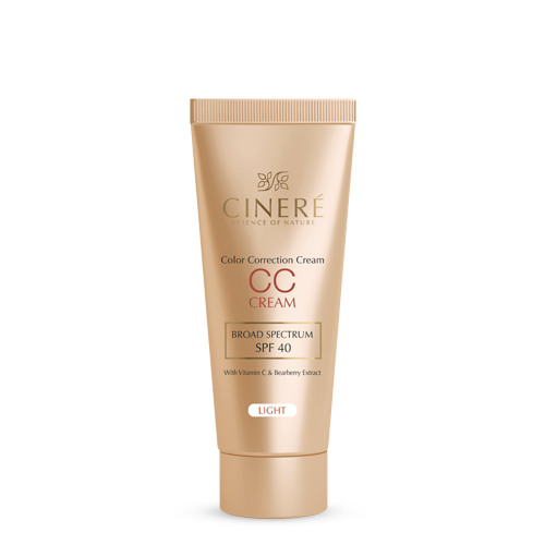 سی سی کرم رنگ روشن SPF 40 سینره