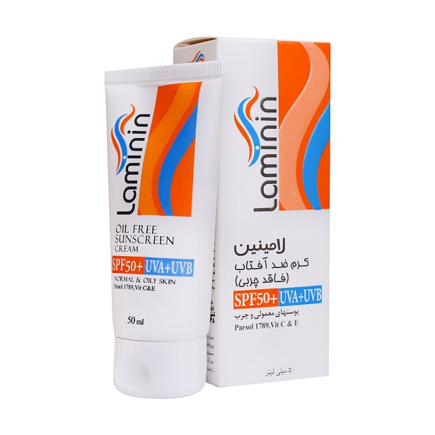 کرم ضد آفتاب فاقد چربی SPF 50 لامینین