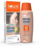 فلوئید ضدآفتاب روشن کننده SPF 50 بژ طبیعی یونی فایینگ نیوژن سولاریس آردن
