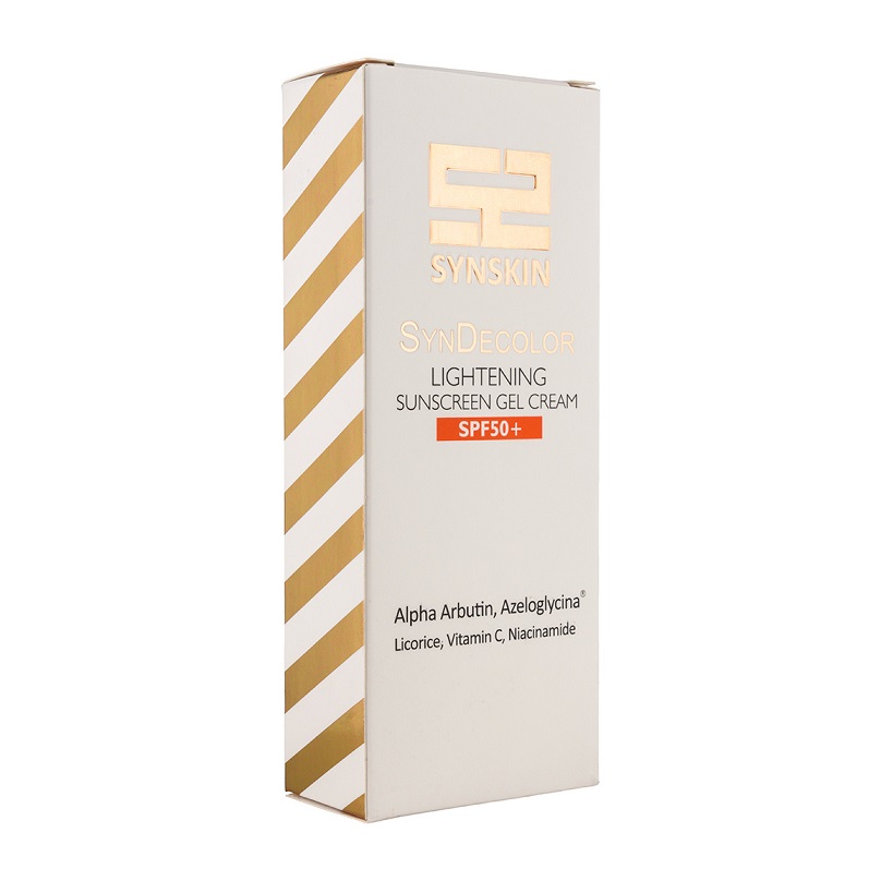 ژل کرم ضد آفتاب روشن کننده spf50 ساین اسکین