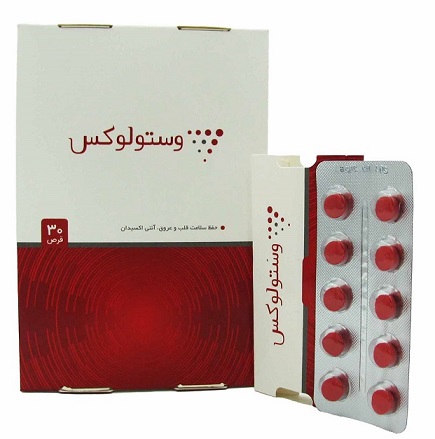 قرص وستولوکس تچرا فارمد 30 عدد